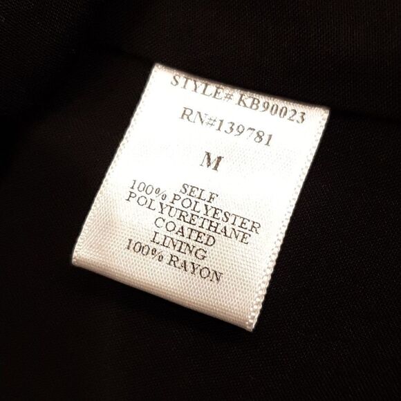 Alpha Omega Black Floral Mini Dress with Adjustable Straps NWT - Picture 15 of 16